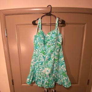 NWT Lilly Pulitzer size 16 Rocko Cotton Romper